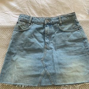 Denim skirt